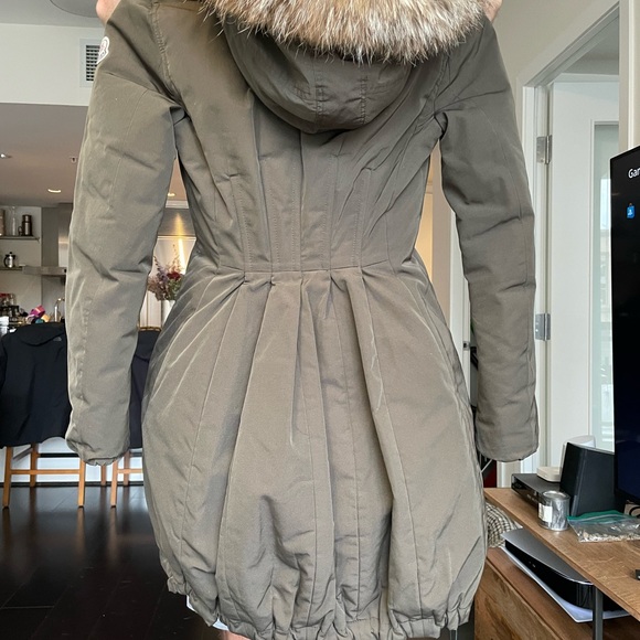 Moncler ARRIETTE Fur Trim Parka - good used condition. - Picture 5 of 16
